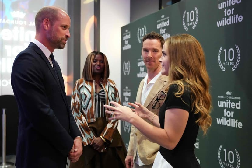 Prins William närvarar vid forum med stiftelsen United for Wildlife