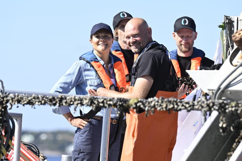Kronprinsessan Victoria besöker Dalarö med anledning av Östersjödagen