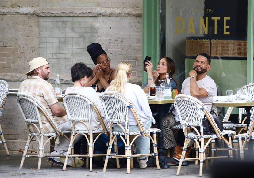 Jennifer Lopez på lunch i New York
