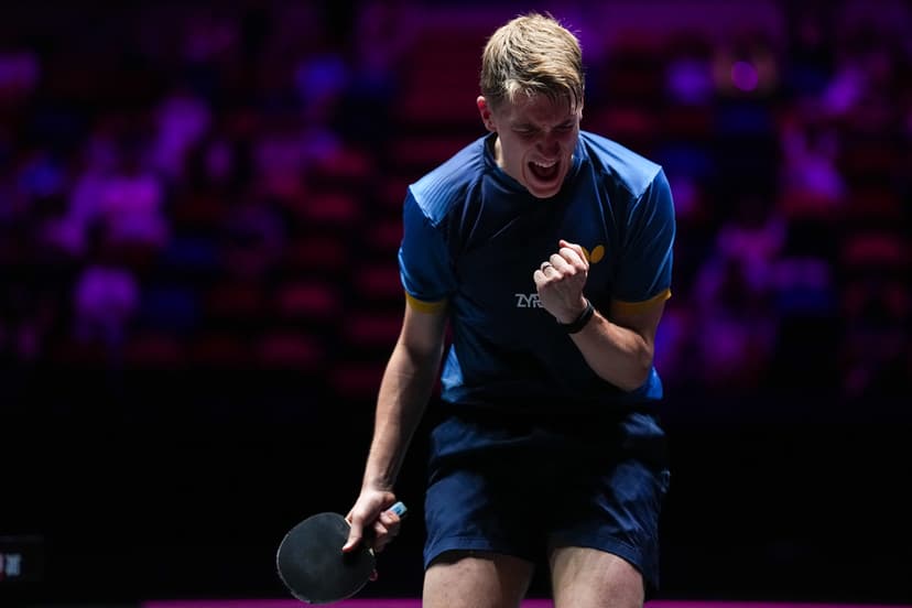 Anton Källberg klar för semifinal i WTT Champions i Macao (betalbilder)