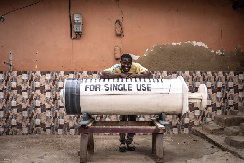 Fantasifulla likkistor i Ghana