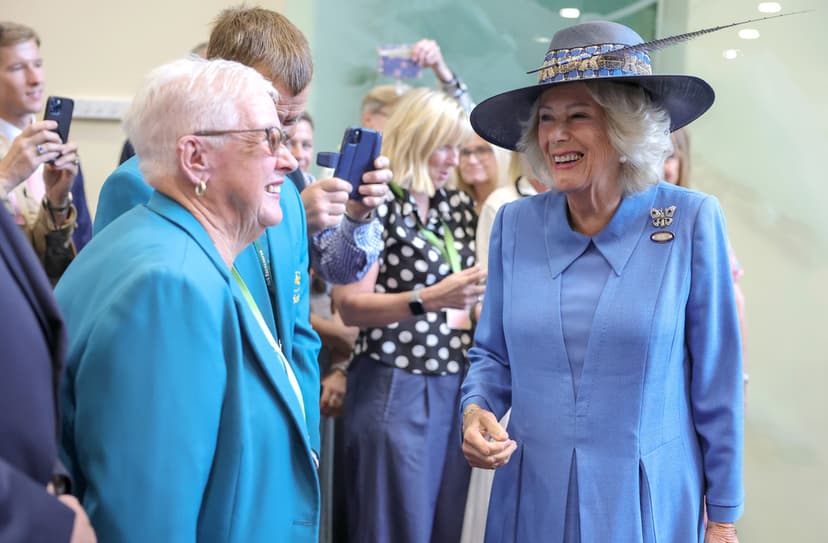 Drottning Camilla i York