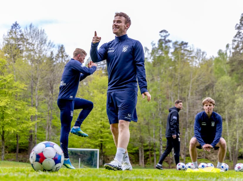 IFK Göteborg tränar inför finalen i Svenska cupen