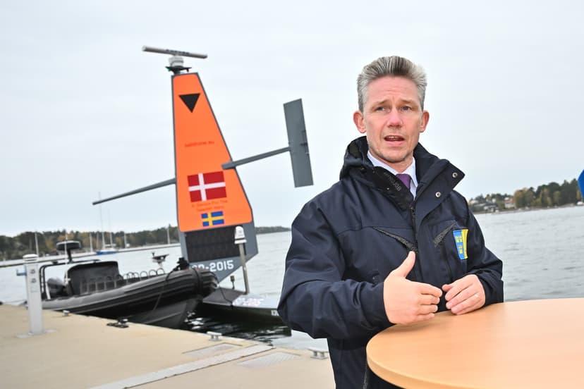 Marinen visar sjödrönare