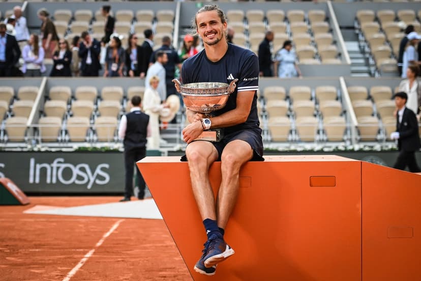 Alexander Zverev vinner Franska mästerskapen