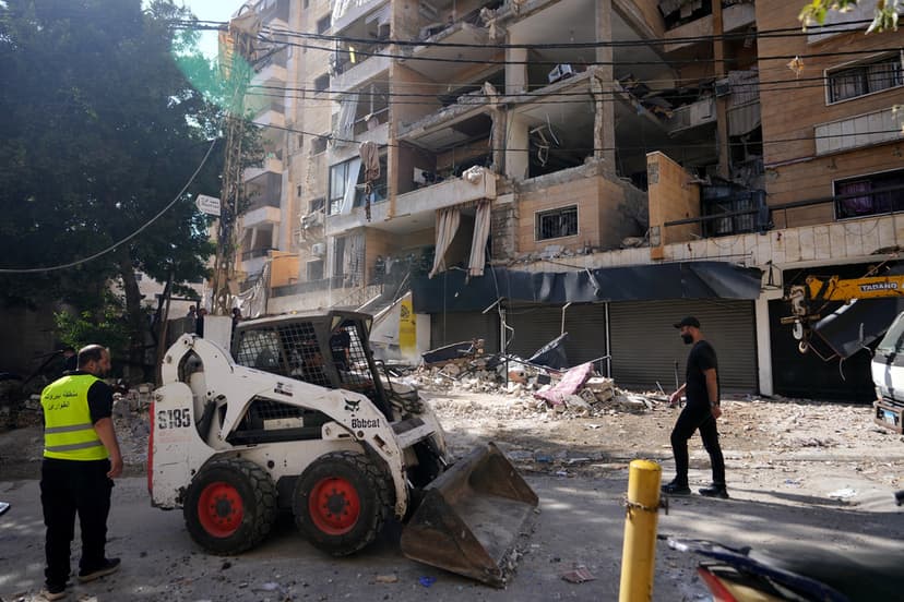 Israeliskt anfall mot södra Beirut