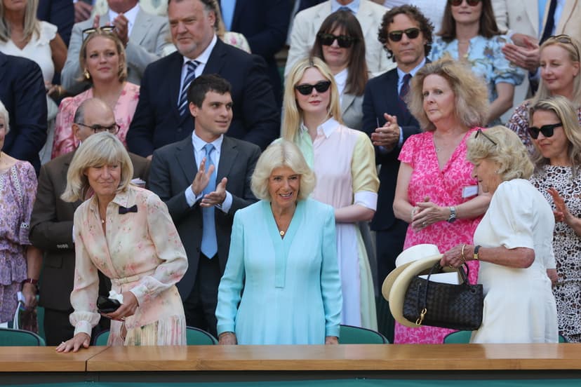 Drottning Camilla på Wimbledon