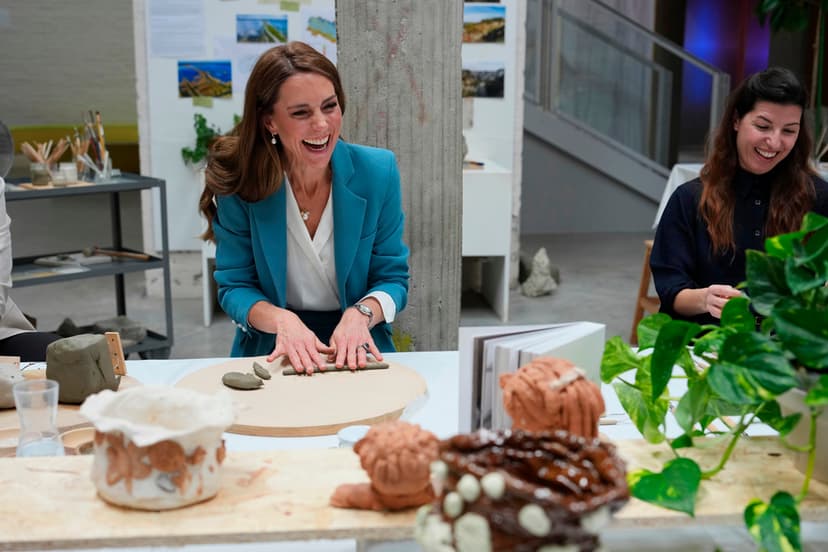 Princessan Catherine på soloresa till Italien