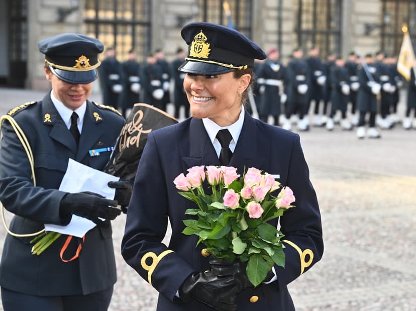 Crown Princess Victoria celebrates her name day