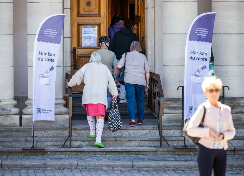 Förtidsröstning folkomröstning om kärnkraft i Karlshamn