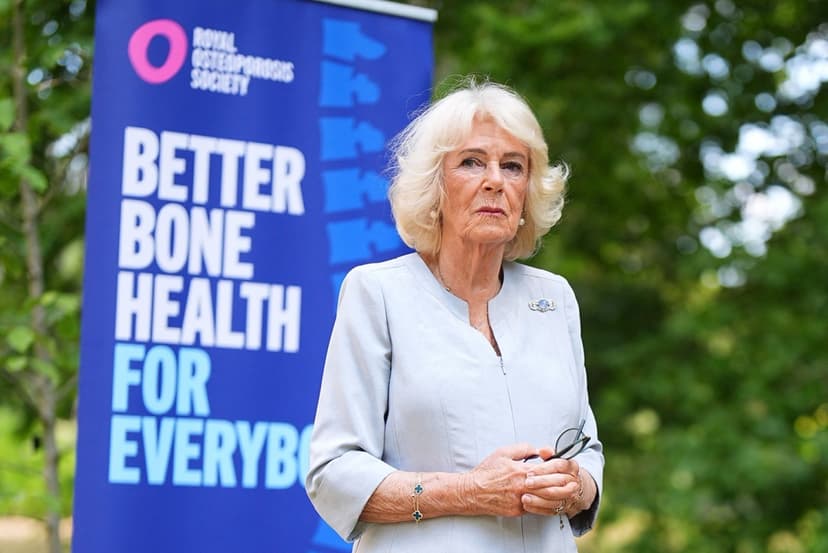 Drottning Camilla på benskörhetsförbundets 40-årsjubileum