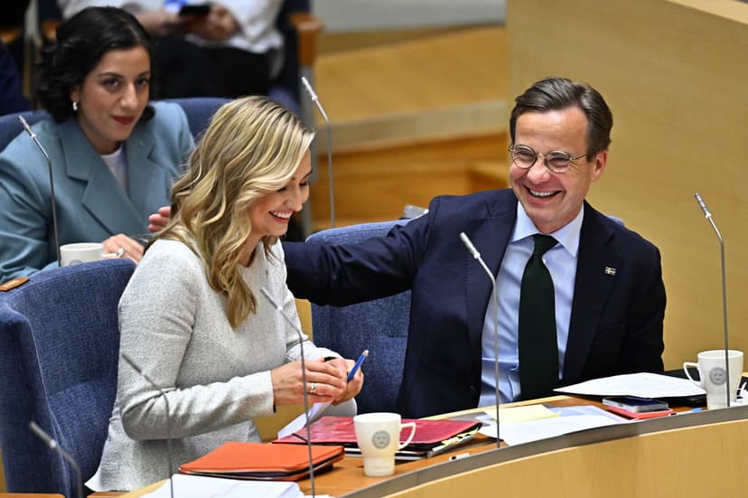 Partiledardebatt i riksdagen