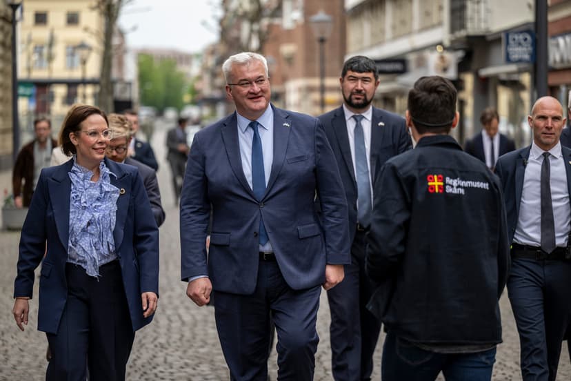 Utrikesministermöte i Kristianstad