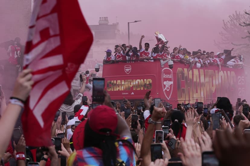 Arsenals segerparad – dagen efter finalförlusten