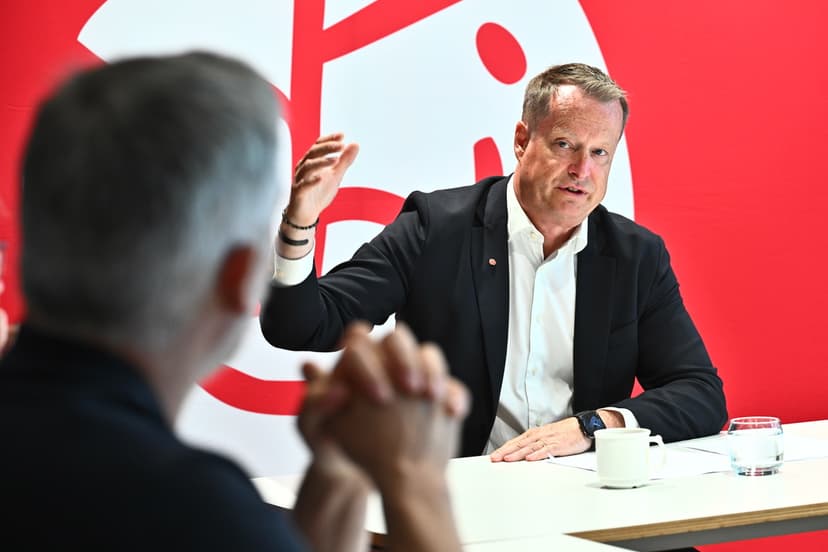 Pressfika med Socialdemokraterna