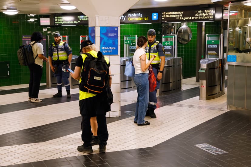 Stockholm City pendeltågsstation utrymd under onsdagskvällen