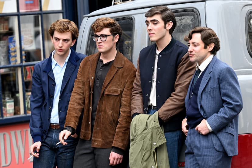 Inspelning av BBC-serie om The Beatles