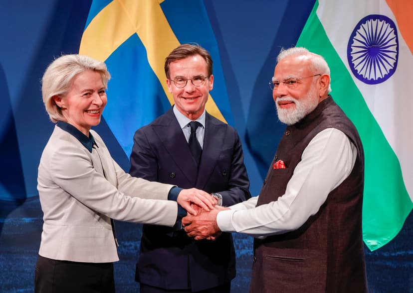Indiens premiärminister i Sverige