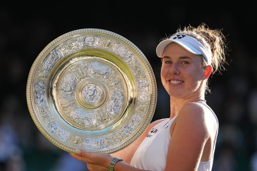 Linda Noskova vann damernas final i Wimbledon