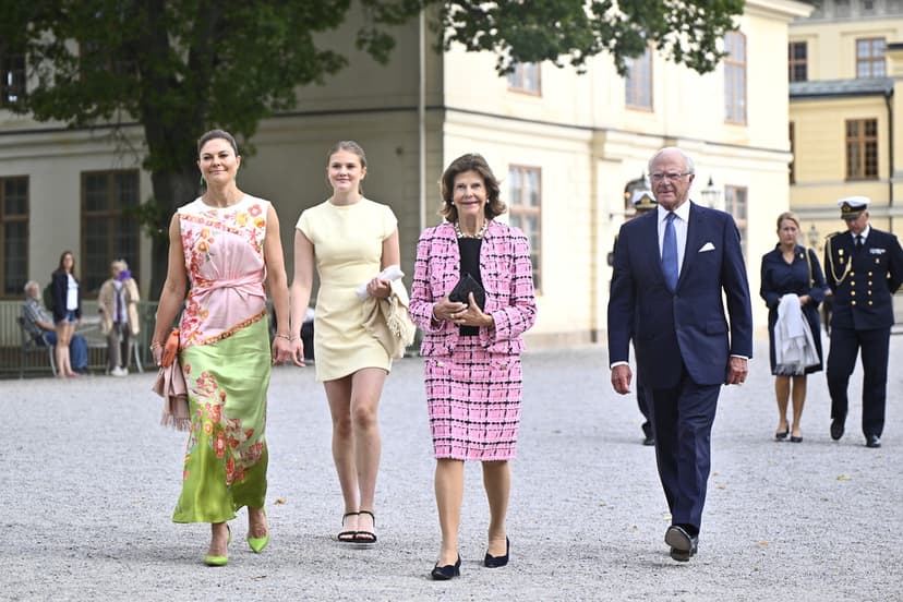 Royal family at tribute concert for the Queen