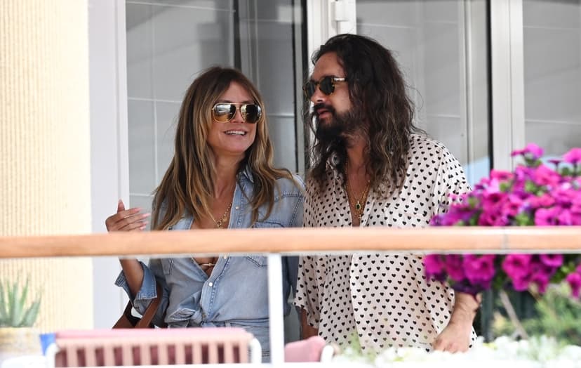 Heidi Klum och Tom Kaulitz i Cannes