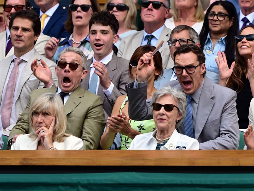 Kändisar på Wimbledon