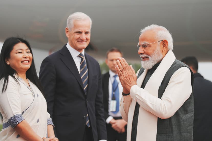 Modi besöker Norge