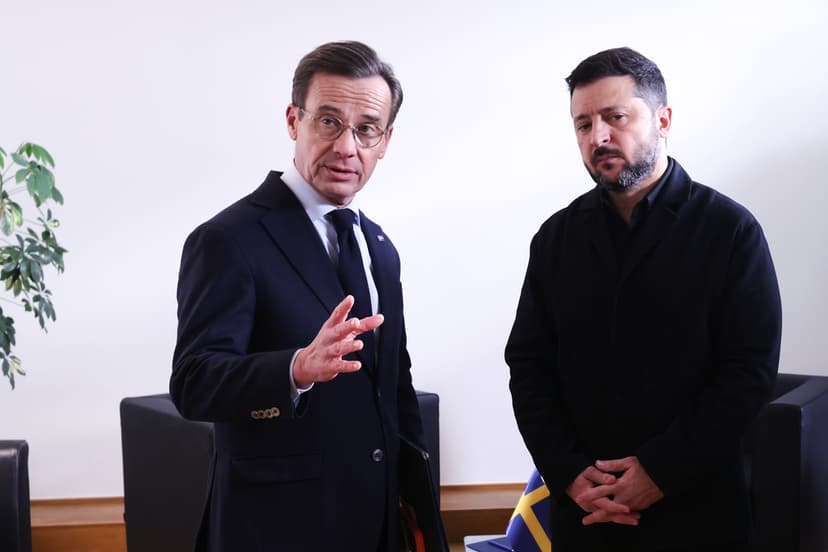 EU -toppmöte i Bryssel med Zelenskyj
