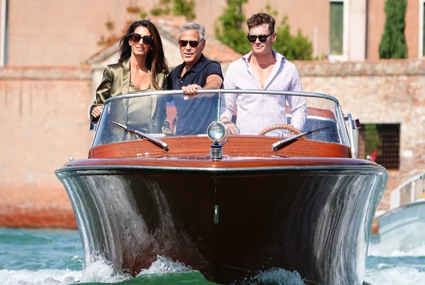Clooneys i Venedig