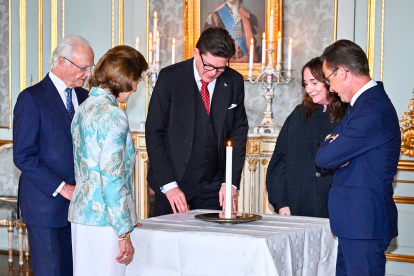 Royal reception on the occasion of the celebration of the golden wedding anniversary