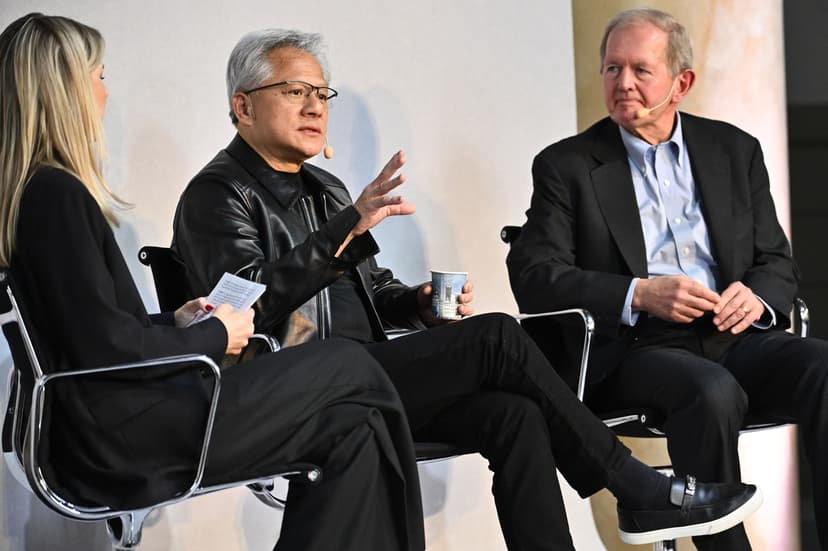 Nvidias vd Jensen Huang deltar i Sferical One