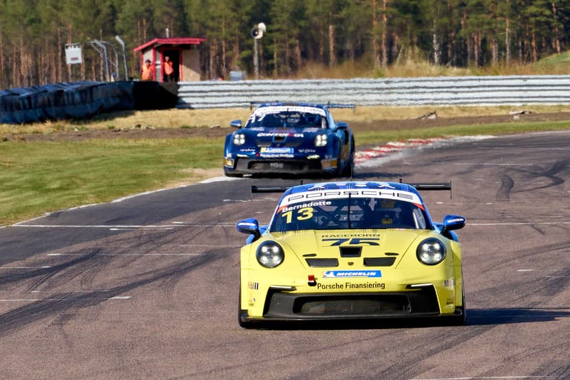Prins Carl Philip tävlar i Porsche Carrera Cup Scandinavia