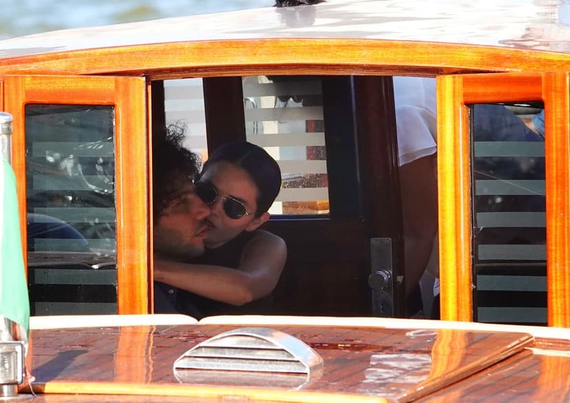 Selena Gomez och Benny Blanco i Venedig