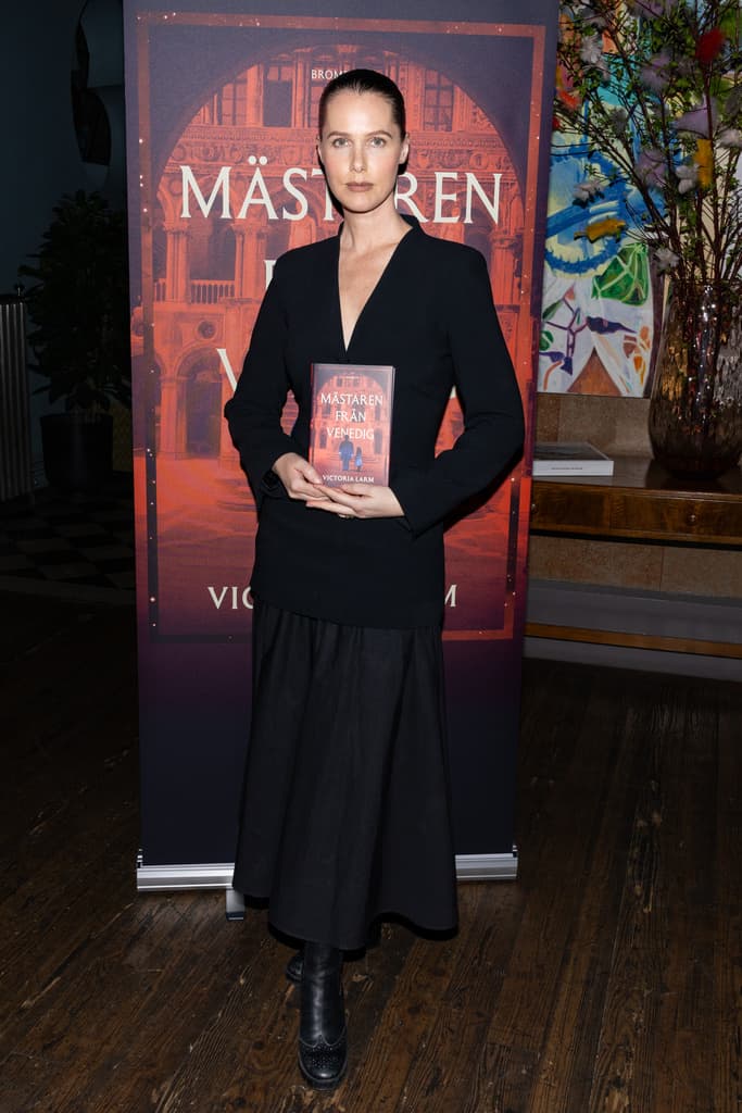 Boksläpp av Victoria Larms bok Mästaren från Venedig