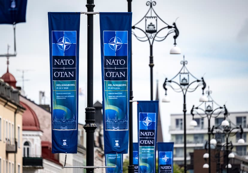 Förberedelser inför NATO-mötet i Helsingborg