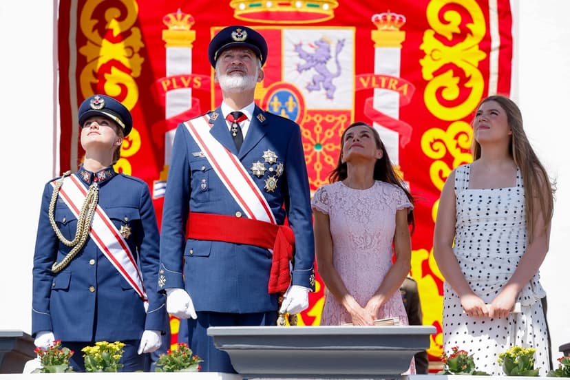 Spaniens kungafamilj i Murcia