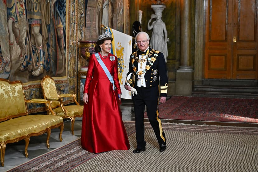 King Carl Gustaf's gala dinner