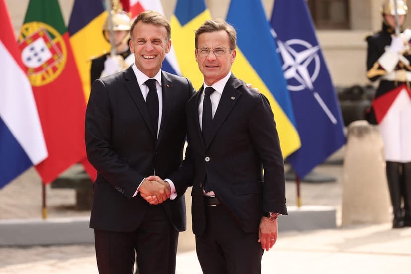 Ukrainas allierade möts i Paris