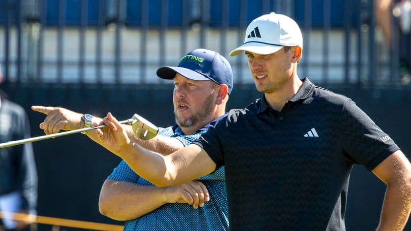 Ludvig Åberg inför British Open