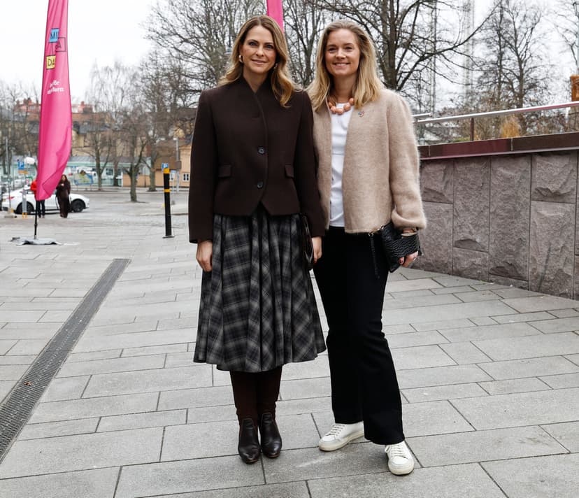 Princess Madeleine at a "My Special Day" seminar
