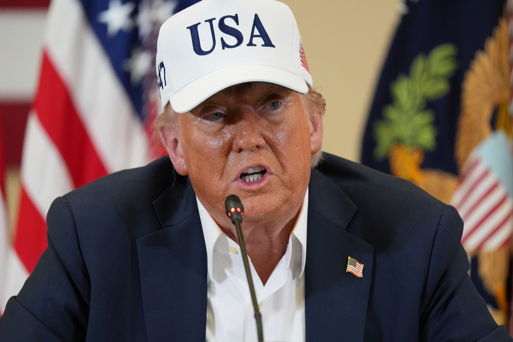 USA:s president Donald Trump. Arkivbild.