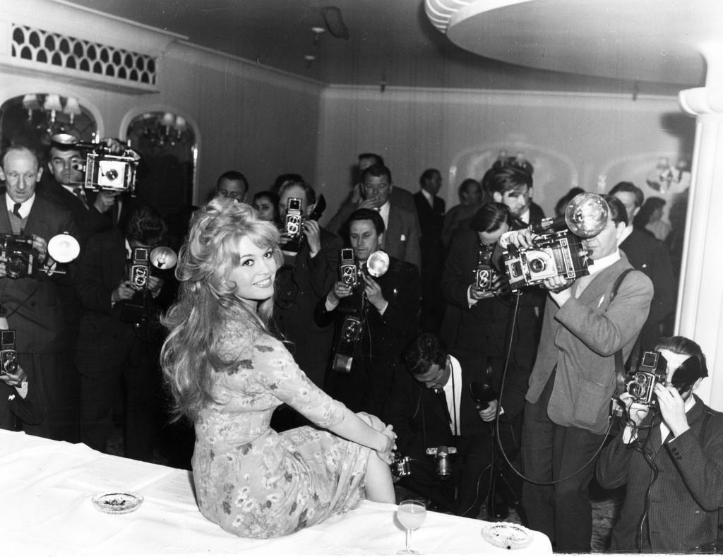Brigitte Bardot i London 1959.